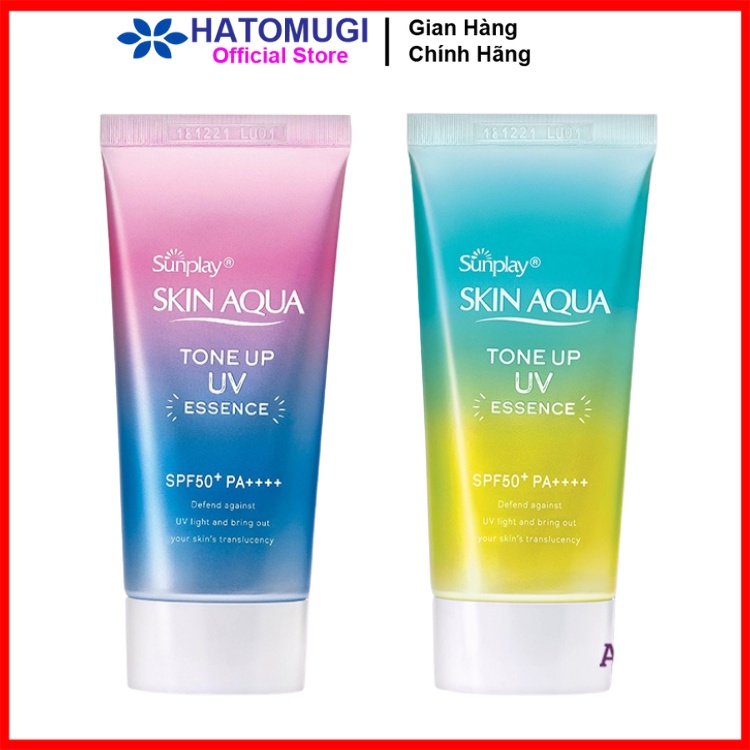 Kem chống nắng Skin Aqua Tone Up UV Essence SPF 50 Nhật Bản Hàng Hiệu