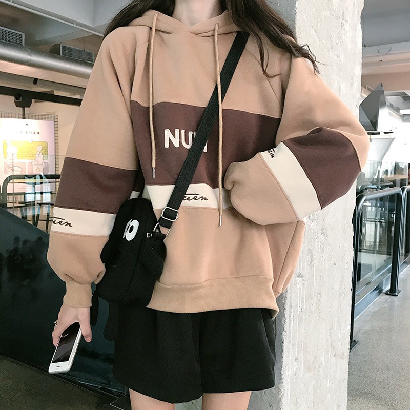 Áo hoodie unisex thời trang nam nữ ulzzang form rộng phong cách Hàn Quốc