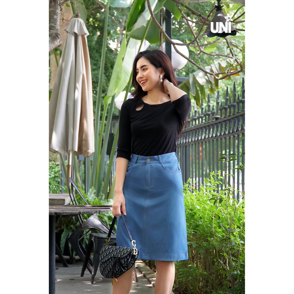Chân Váy Công Sở Chữ  A Giả Bò 2CX215- UNI KOREAN FASHION | BigBuy360 - bigbuy360.vn