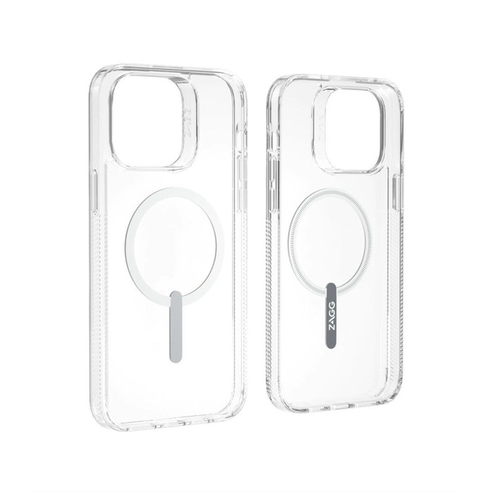 Ốp lưng kính ZAGG hỗ trợ sạc từ Magsafe cho iPhone 14 Plus, 14 Pro Max chống sốc không ố vàng ( Full Box )