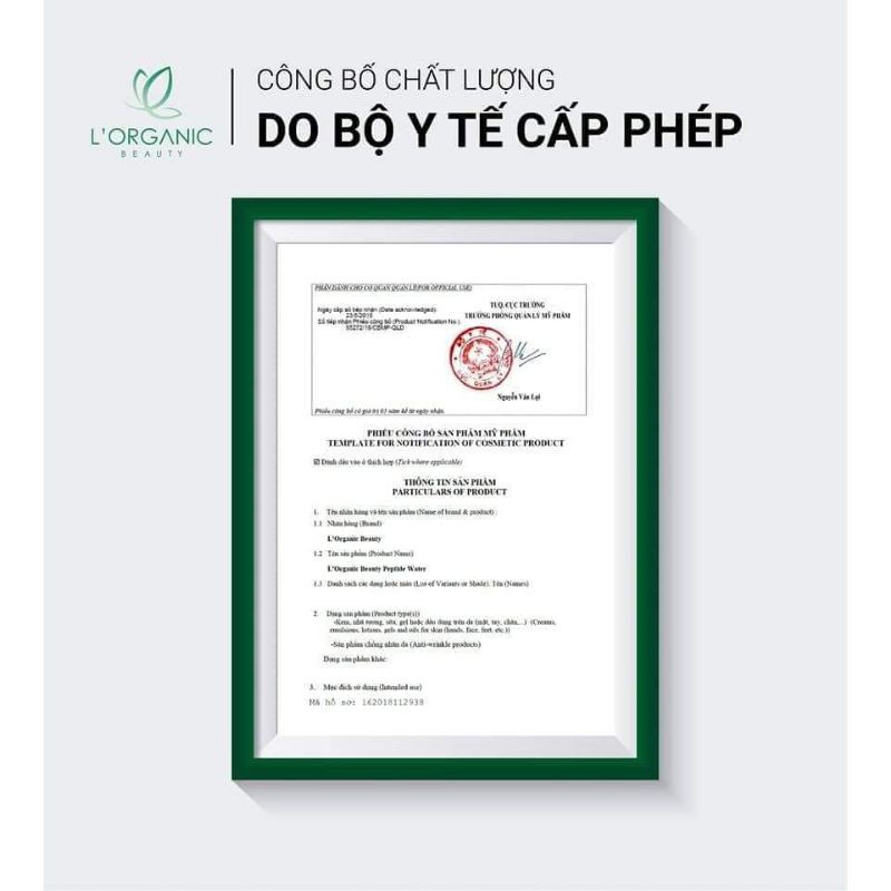 Xịt khoáng Peptide L'Organic Beauty | BigBuy360 - bigbuy360.vn