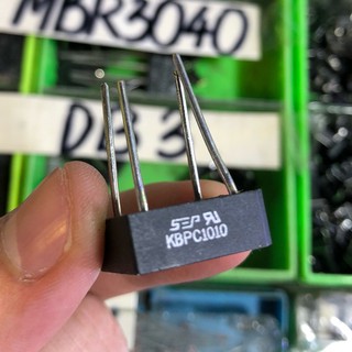 [NK] Diode cầu 4 chân 10A-KBPC1010