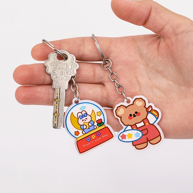 Móc khoá hoạt hình dễ thương