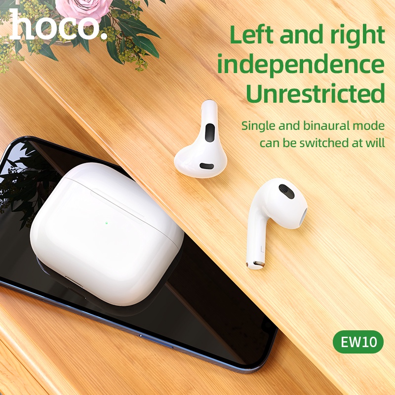 Tai Nghe Bluetooth 5.1 Không Dây HOCO EW10 TWS Tích Hợp Mic Cảm Ứng Âm Thanh Nổi HD Cho Điện Thoại Thông Minh