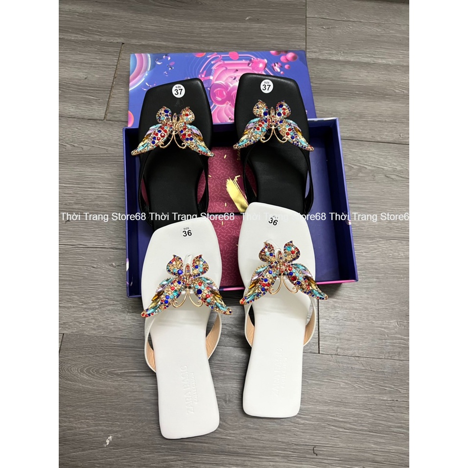 Dép kẹp nữ phối nơ bướm siêu xinh