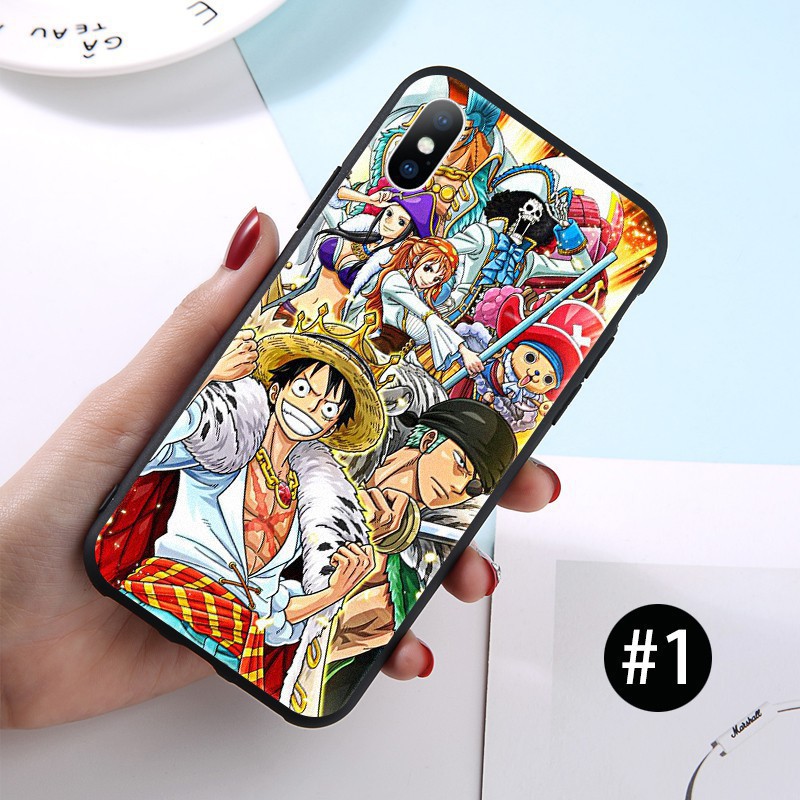 💖TOP💖 Ốp lưng iphone 7 8 7plus 6 6s 11 pro max x xs xr xsmax one piece luffy anime - A1271