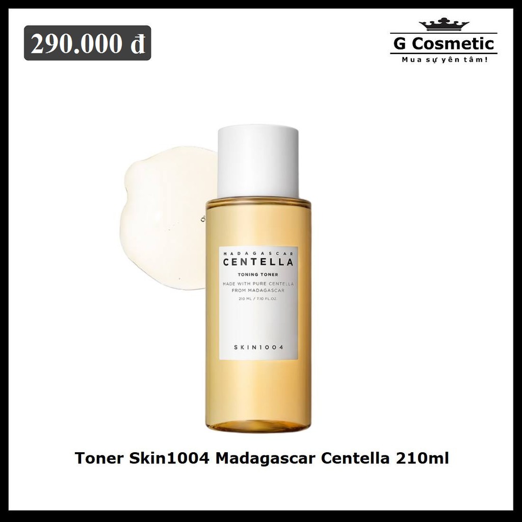 Toner Skin1004 Madagascar Centella 210ml (Vỏ vàng)