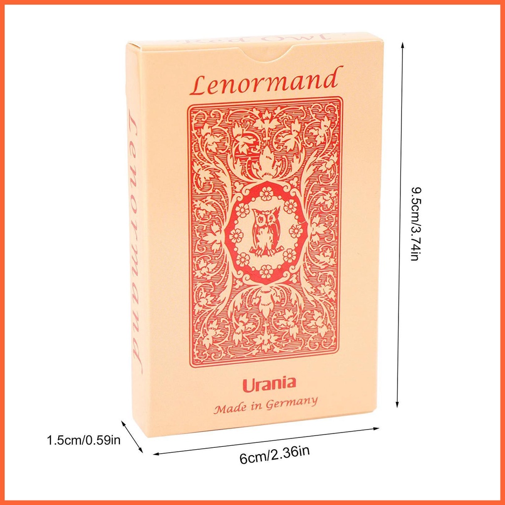 Bộ Bài Tarot Phiên Bản Tiếng Anh Lenormand Urania Oracle