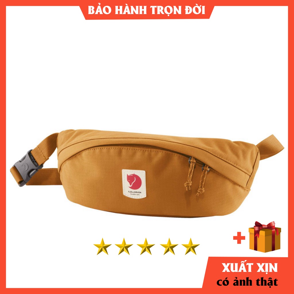 Túi đeo bụng fjallraven ulvo hip pack  vải G100 chống nước tuyệt đối [ BẢO HÀNH TRỌN ĐỜI]