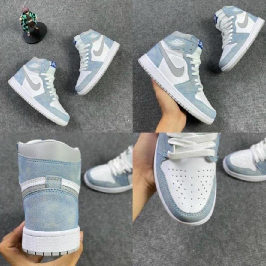 Giày Sneaker Jordan Cao Cổ Hyper Royal Xanh Phấn Giày Thể Thao Nam Nữ hot trent 2021-2022 TH