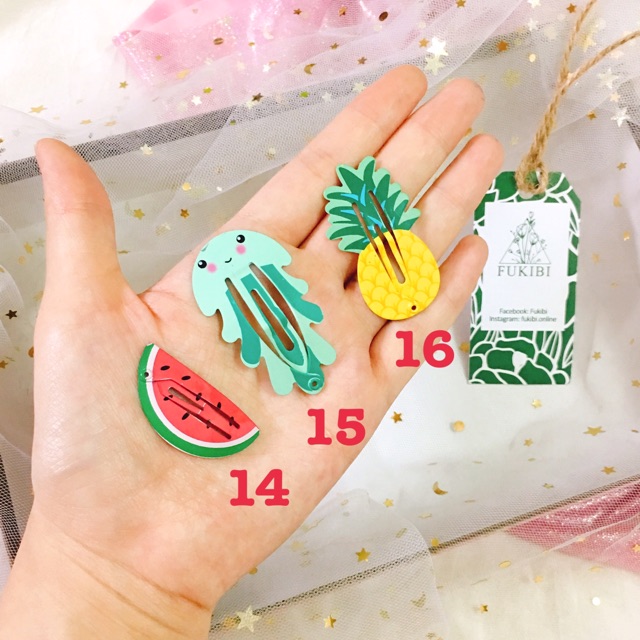 KẸP BẤM ICON ĐÁNG YÊU ẢNH THẬT