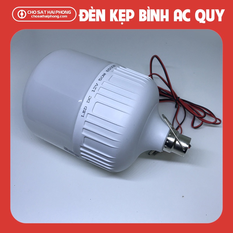 Bóng đèn 12v kẹp bình - Chợ Sắt Hải Phòng Online