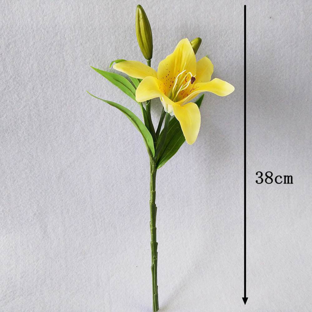 Hoa Ly Giả Cao Cấp - Hoa Giả Trang Trí Nhà Cửa Lizflower [B4-D3]