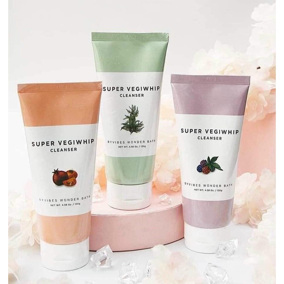 Sữa Rửa Mặt Rau Củ BYVIBES WONDER BATH - Hàn Quốc