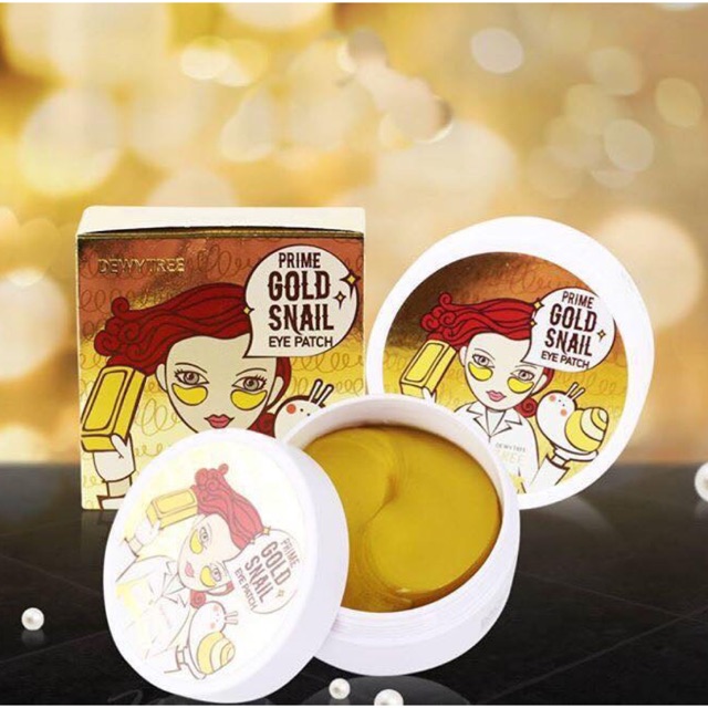 MẶT NẠ ĐẮP MẮT PRIME GOLD SNAIL EYE PATCH