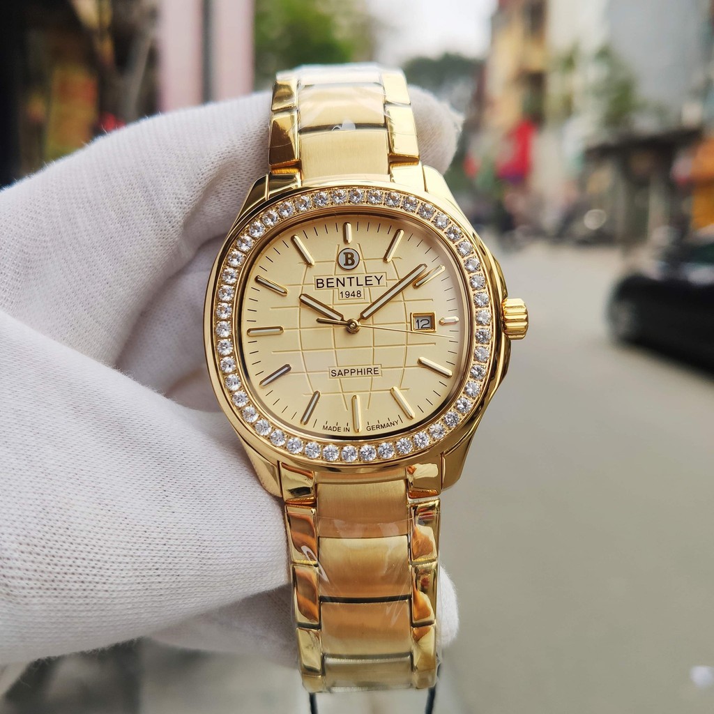 Đồng hồ nam dây kim loại mặt kính chống xước Bentley BL1869 BL1869-101 BL1869-101MKKI