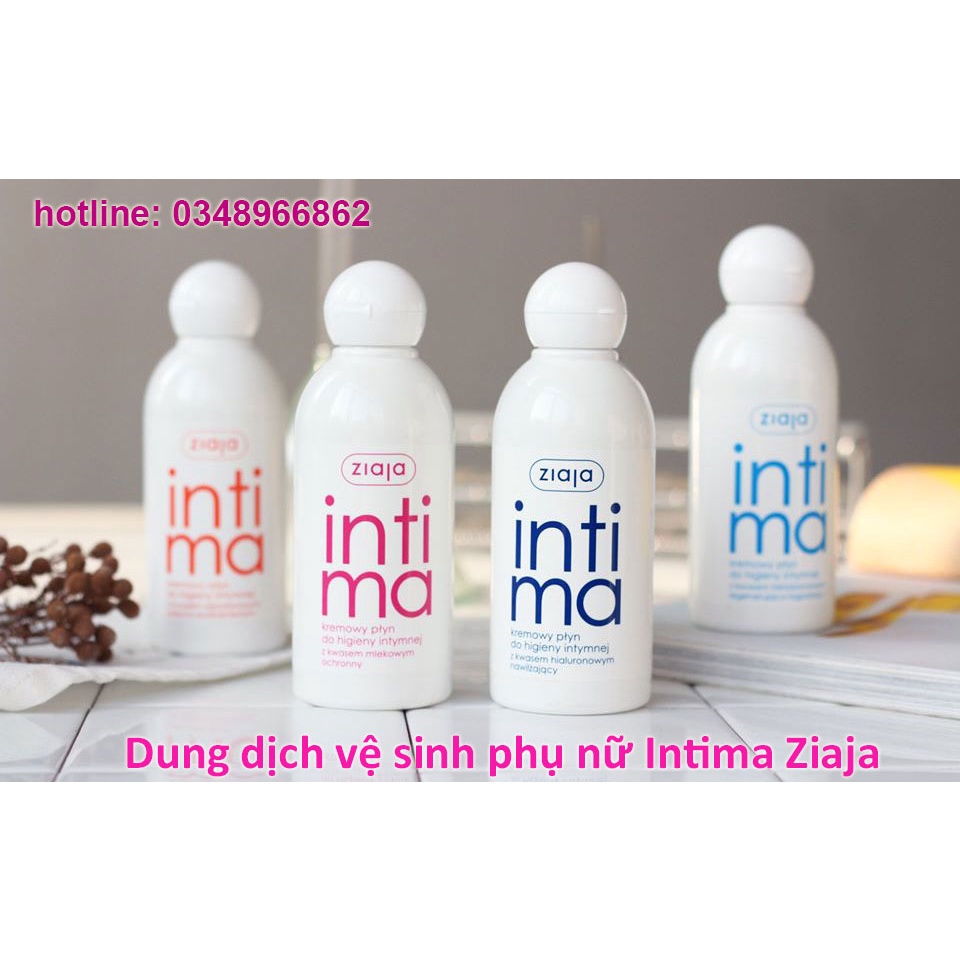 Dung dịch vệ sinh phụ nữ Intima Ziaja 200ml [ CHÍNH - HÃNG ]