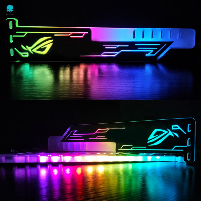 Khung giá đỡ card đồ họa Led acrylic GPU RGB đồng bộ hóa sử dụng ánh sáng điều chỉnh video DIY | BigBuy360 - bigbuy360.vn