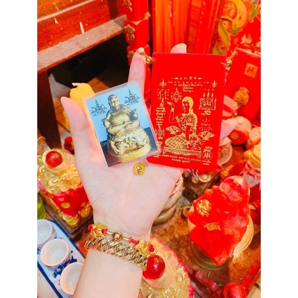 Túi đỏ lộc thủ công thái lan