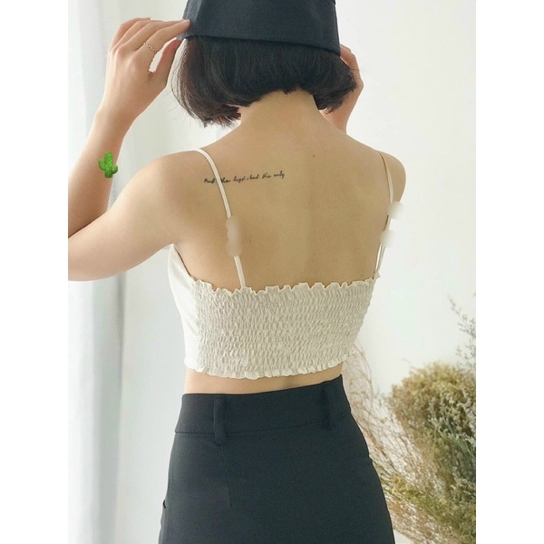 Áo dây bra nhún sau lưng