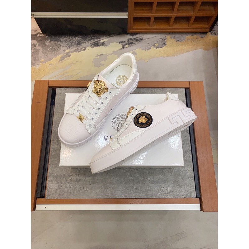 Giày thể thao/sneaker nam Versace Collection da thật cao cấp thiết kế độc đáo và sang trọng
