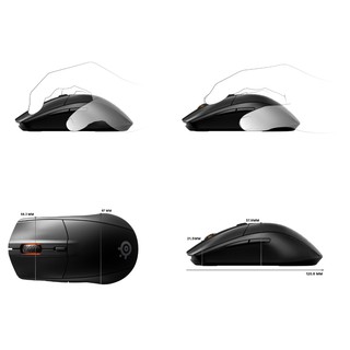 Chuột steelseries RIVAL 3 wireless gaming mouse MKStore