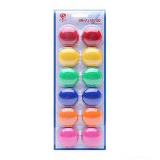 Vỉ nam châm dính bảng từ ( 1 vỉ = 12 viên)