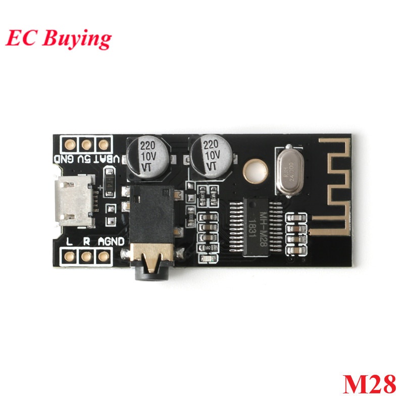 Bảng mạch thu tín hiệu âm thanh không dây Mh-Mx8 M18 M28 M38 Blt 20m 4.2 Mp3 chất lượng cao