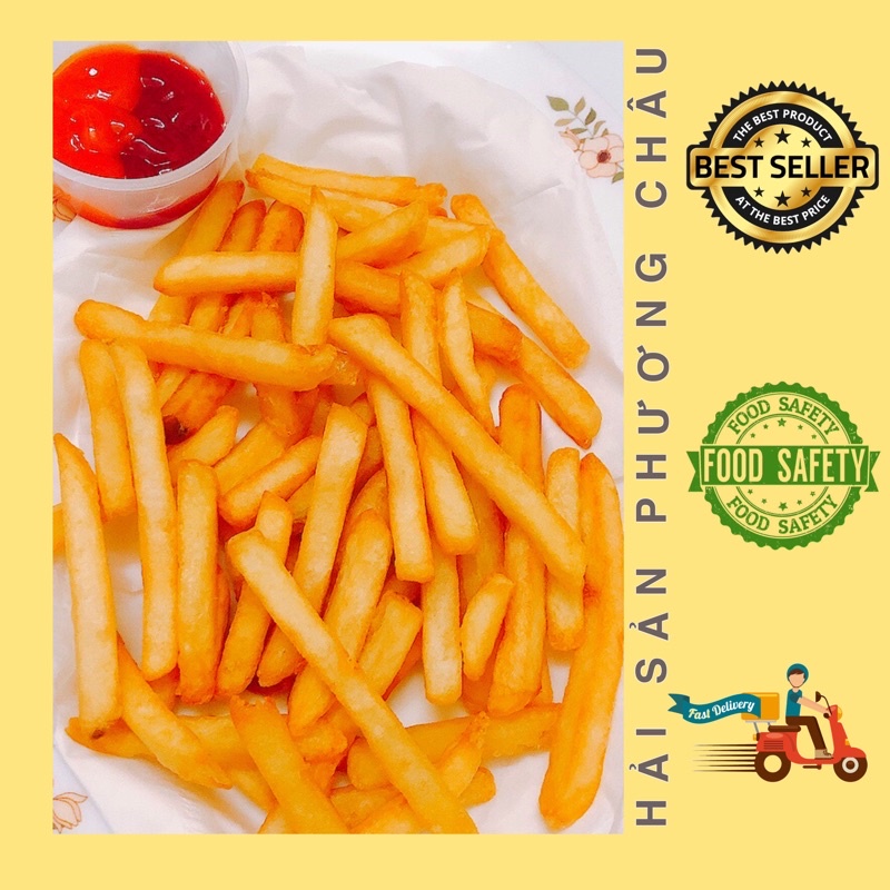 [HỎA TỐC SG] Khoai tây chiên cọng Bỉ giòn ngon 1kg