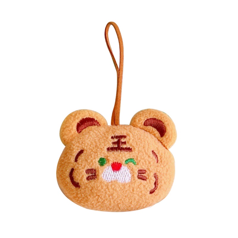 Móc Khóa Hình Chú Hổ Nhồi Bông Hoạt Hình Đáng Yêu