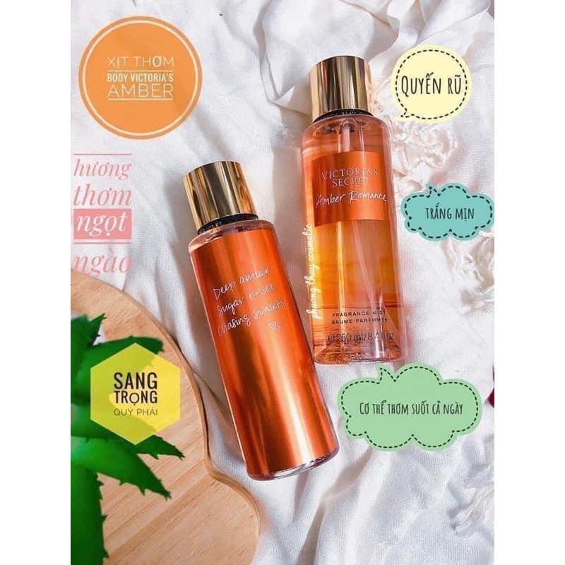 Xịt thơm body Victoria's Secret hương thơm lan toả bản siêu xinh Lylya Store