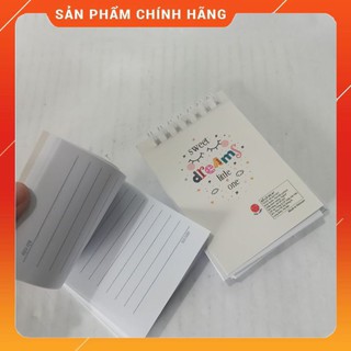 Sổ Lò Xo Hải Tiến A7 200 Trang Giấy Trắng Đl 70 Gáy Xoắn