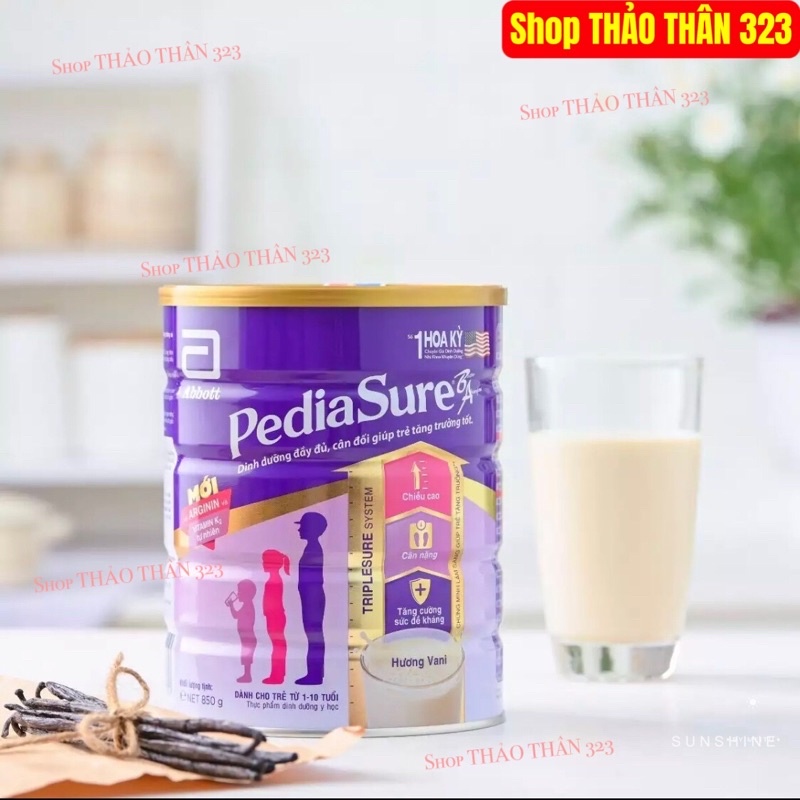 SỮA BỘT PediaSure BA Lon 400g - Dành Cho Bé Từ 1 - 10 Tuổi