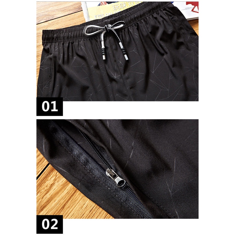 Quần Short Thể Thao Dây Rút Thời Trang Cho Nam Size M-5XL