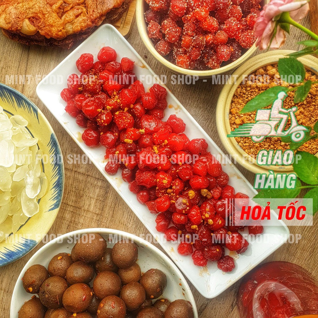 Chùm Ruột Rim Kèm Muối Ớt Tây Ninh - Lon 500gr