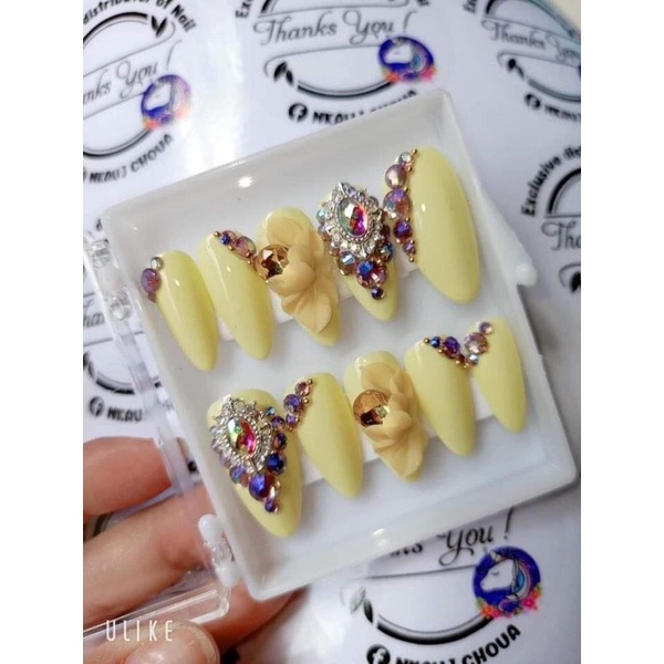 Hoa cúc đá gắn móng siêu xinh - Hoa bột nail