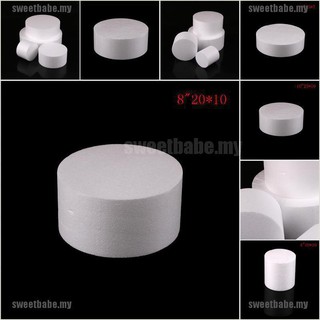 Mô Hình Bánh Kem Bằng Xốp Hình Tròn Độc Đáo Dùng Trang Trí