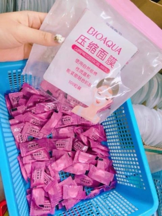 Lẻ viên mặt nạ giấy nén Bioaqua