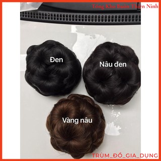 BÚI TÓC GIẢ BÔNG HOA HÀNG CAO CẤP