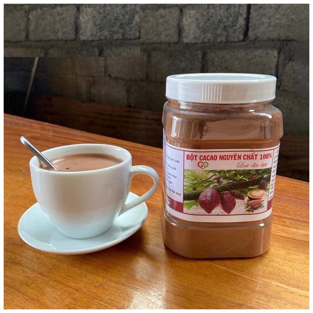 Bột Cacao nguyên chất ĐăkLăk 500gr