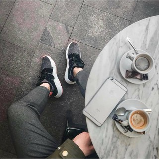 [TẶNG KÈM 2 MÓN] Giày Sneakers  Prophere Đen Cam