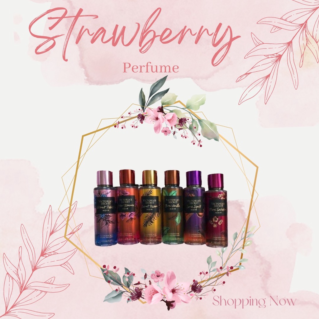 Mẫu thử xịt thơm Body Mist Victoria's Secret Velvet Petals Noir