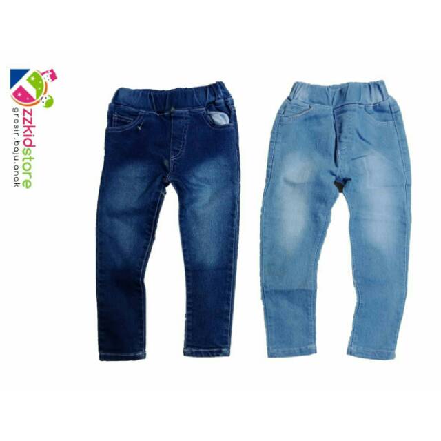 Quần Jeans Skinny Thời Trang Đường Phố Cho Bé 1-6 Tuổi