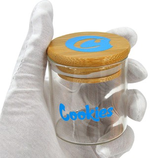 Hộp đựng thảo mộc kín khí bảo quản thảo mộc gỗ tre tự nhiên cookies