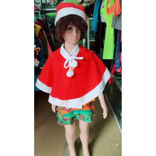 Áo noel cho bé ( áo Choàng + Mũ )