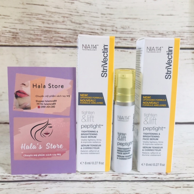 Tinh chất dưỡng giúp săn chắc và sáng da Strivectin Peptight™ Tightening & Brightening Face
