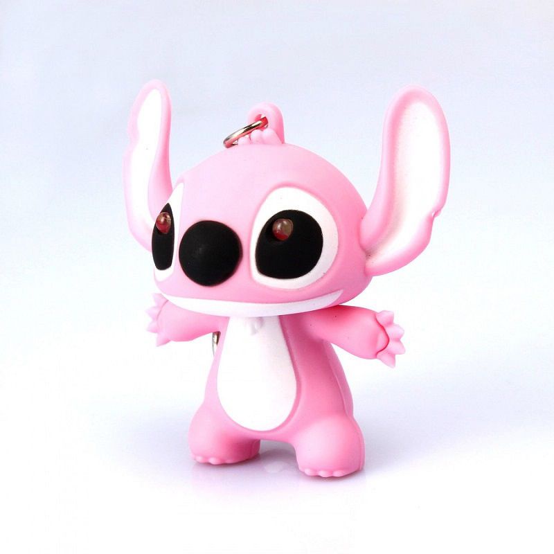 Móc Khóa Hình Nhân Vật Hoạt Hình Stitch Đáng Yêu Lilo &amp; Stitch Có Đèn