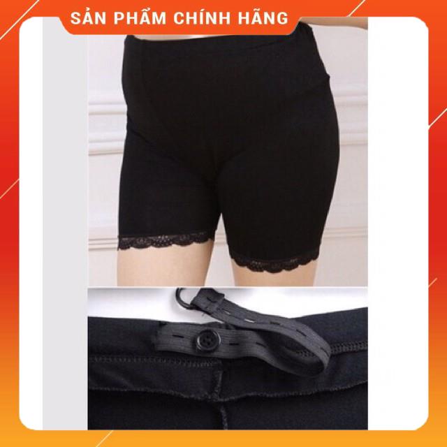 Quần mặc trong váy cho bà bầu, quần bầu mặc váy💗vải cotton cao cấp💞Free size 43~