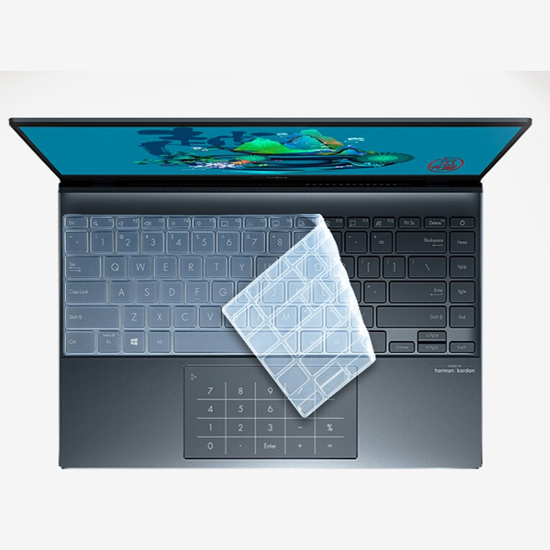 Miếng Silicone Bảo Vệ Bàn Phím Cho Asus ZenBook 14 UM425IA UM425I UM 425 IA UX425 UX425J UX425JA 2020 14 inch