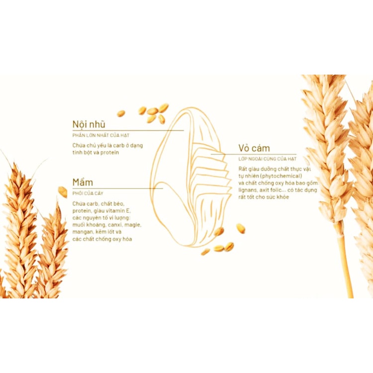 Bột Mì Hữu Cơ Đa Dụng Ecorog Gói Đạt Tiêu Chuẩn EU Organic Gói 1Kg